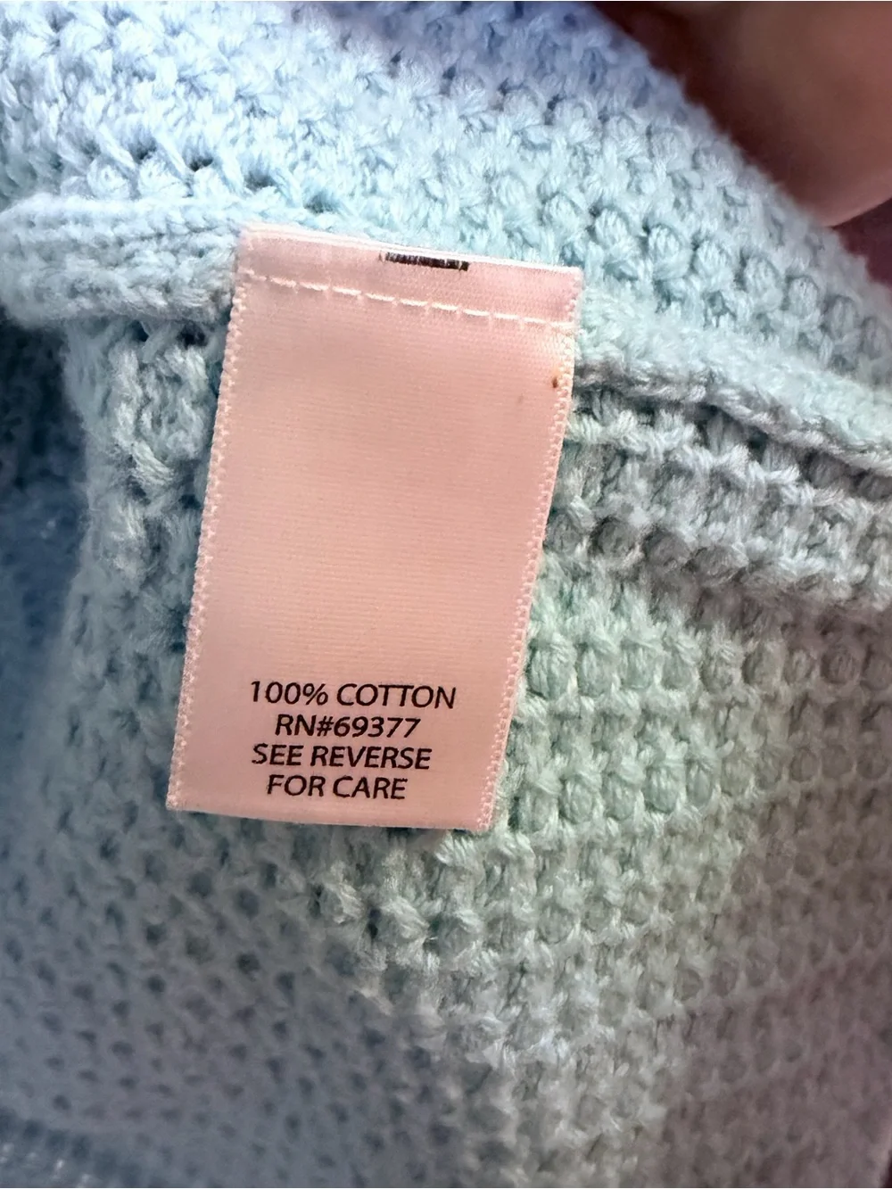 Croft & Barrow Aqua Cardigan Aqua  Size XL